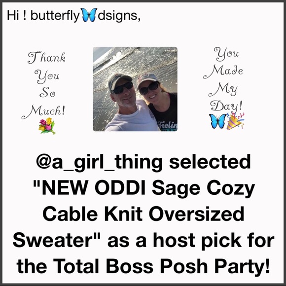 COZY SWEATER ODDI Sage Cable Knit Oversized - Picture 8 of 9